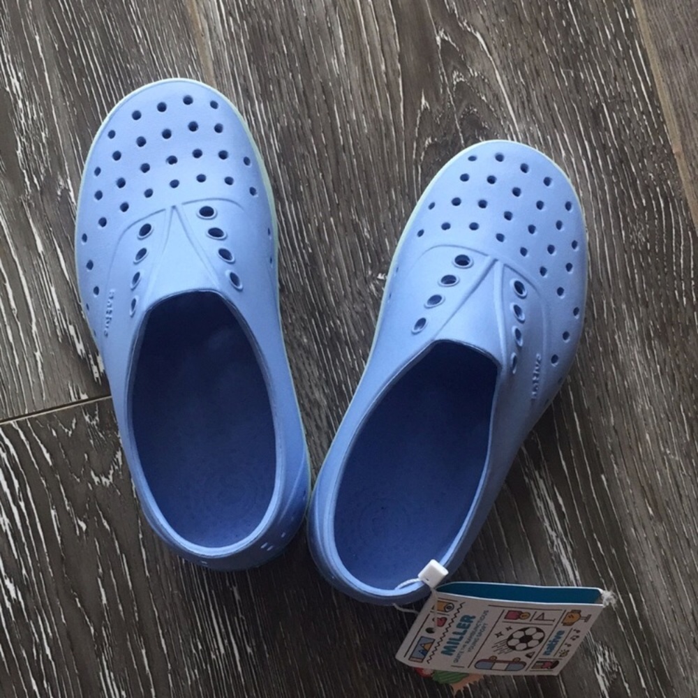 Girls native Miller glow shoes